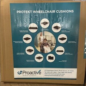 Proactiv Protekt Wheelchair Cushions - Black and White